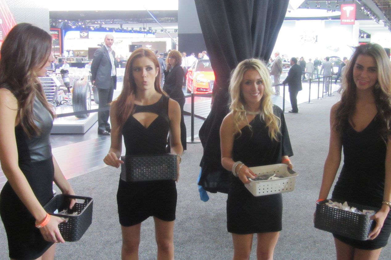 Las chicas más guapas del Salón de Detroit 2015