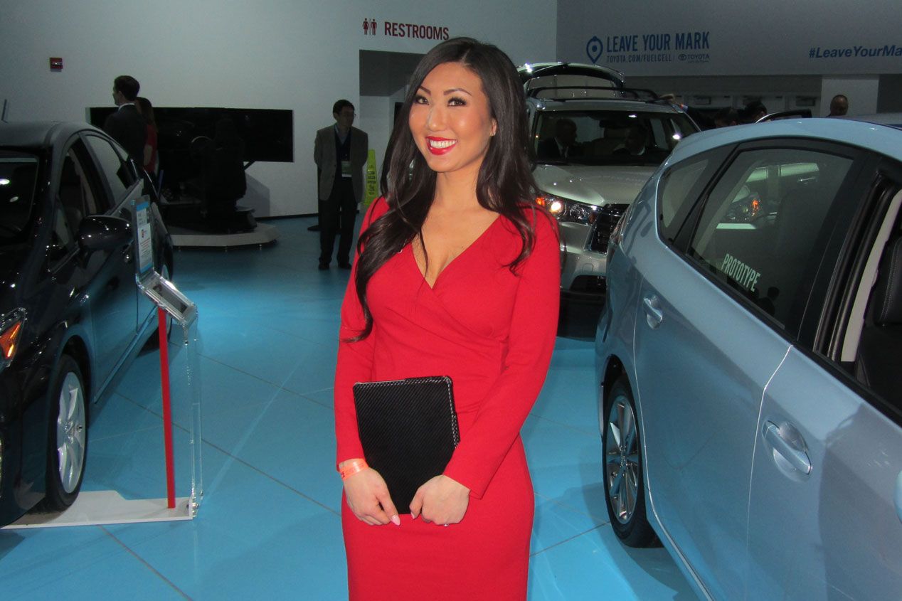Las chicas más guapas del Salón de Detroit 2015