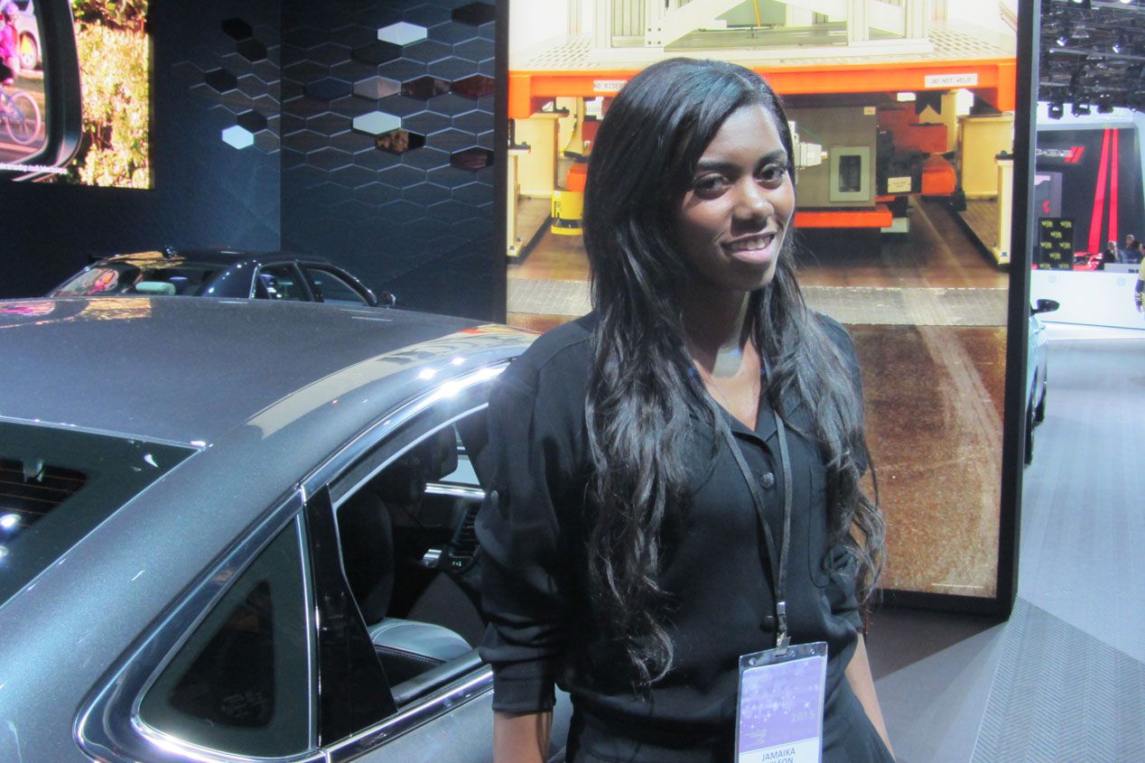 Las chicas más guapas del Salón de Detroit 2015