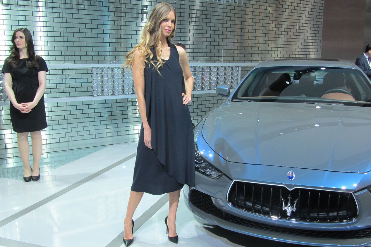 Las chicas más guapas del Salón de Detroit 2015