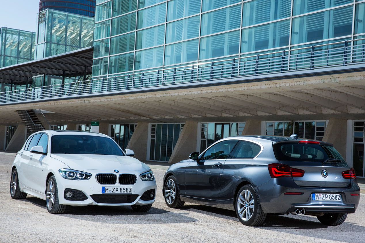 BMW Serie 1 2015, contraataque