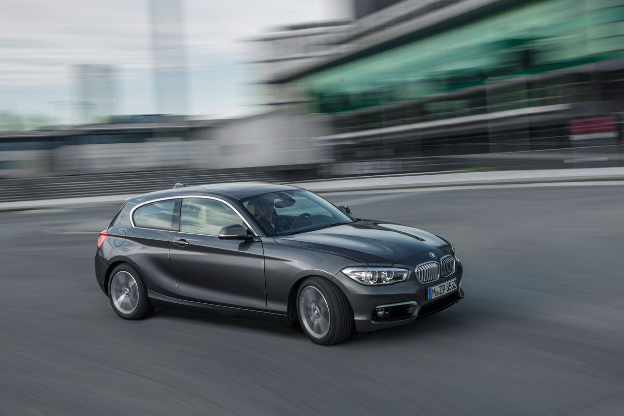 BMW Serie 1 2015, contraataque