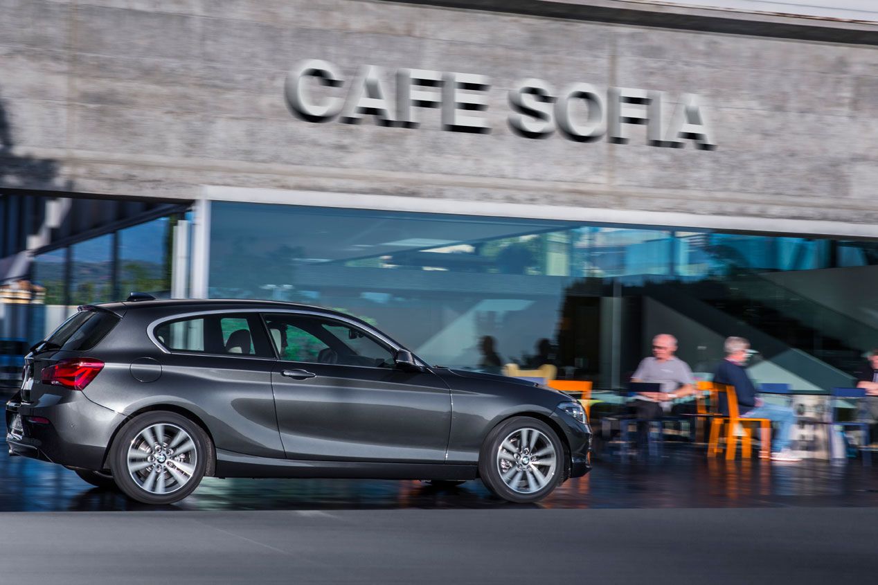 BMW Serie 1 2015, contraataque