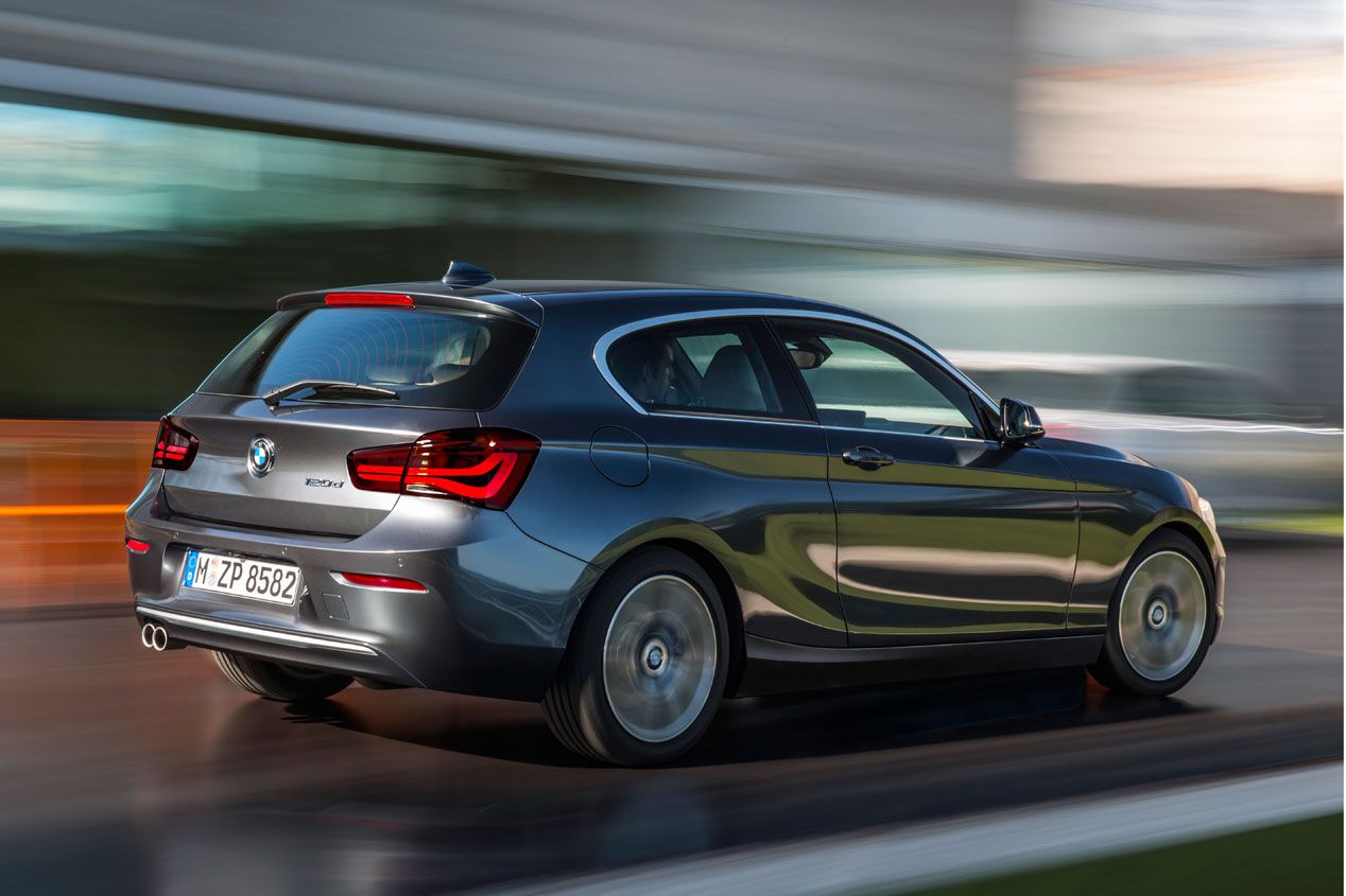 BMW Serie 1 2015, contraataque