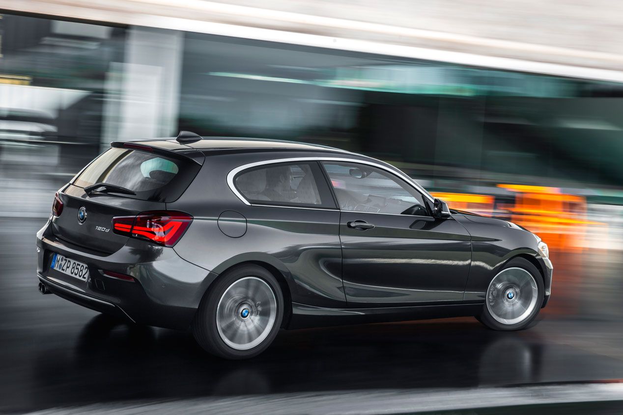 BMW Serie 1 2015, contraataque