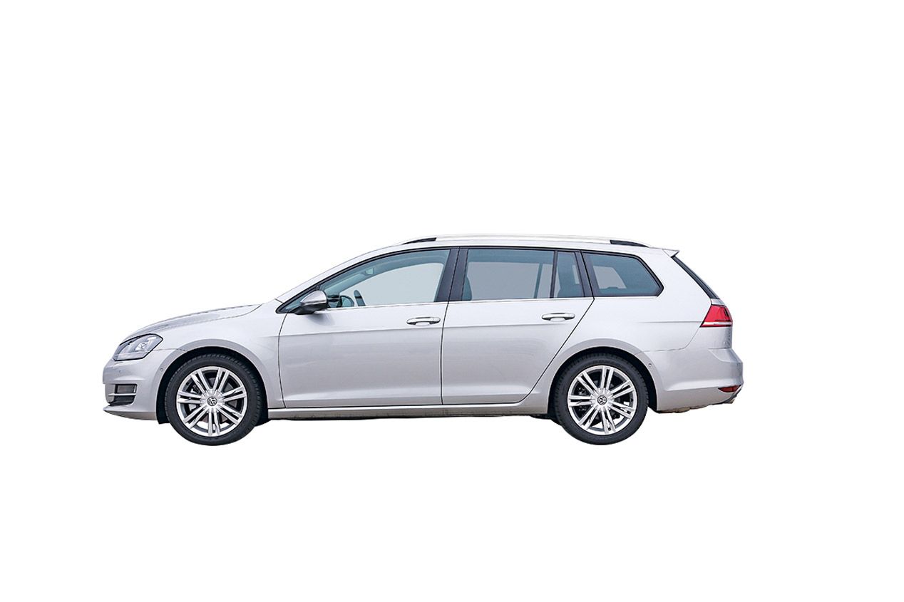 Comparativa: VW Golf 1.6 TDi, VW Golf Variant 1.6 TDi y VW Golf Sportsvan 1.6 TDi