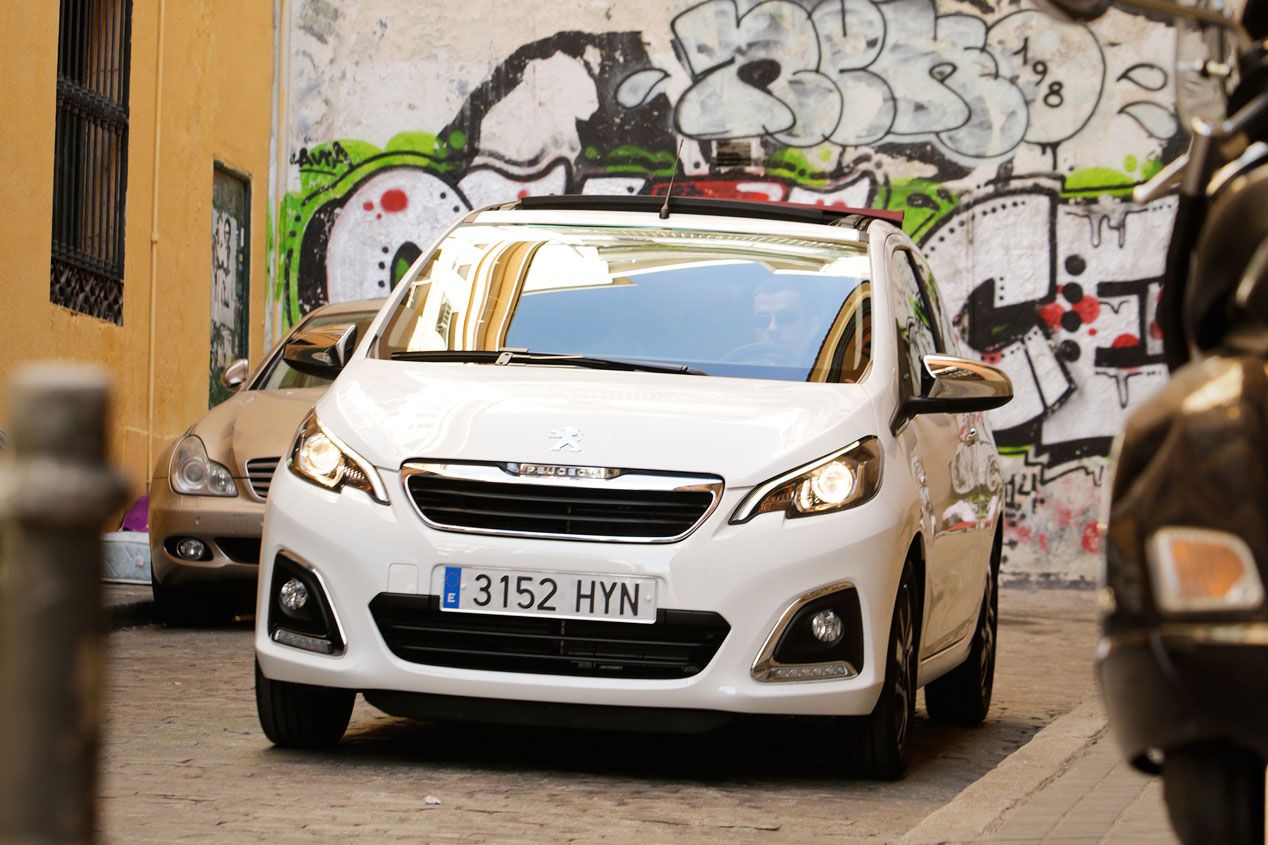 Prueba: Peugeot 108 1.2 Pure Tech, la ciudad a sus pies