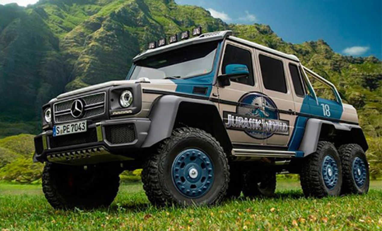 Los Mercedes de Jurassic World