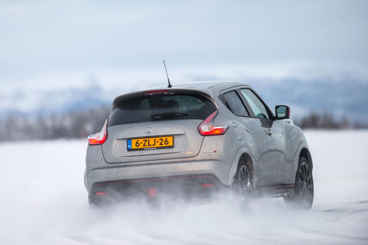 Los Nissan más deportivos lo dan todo sobre nieve
