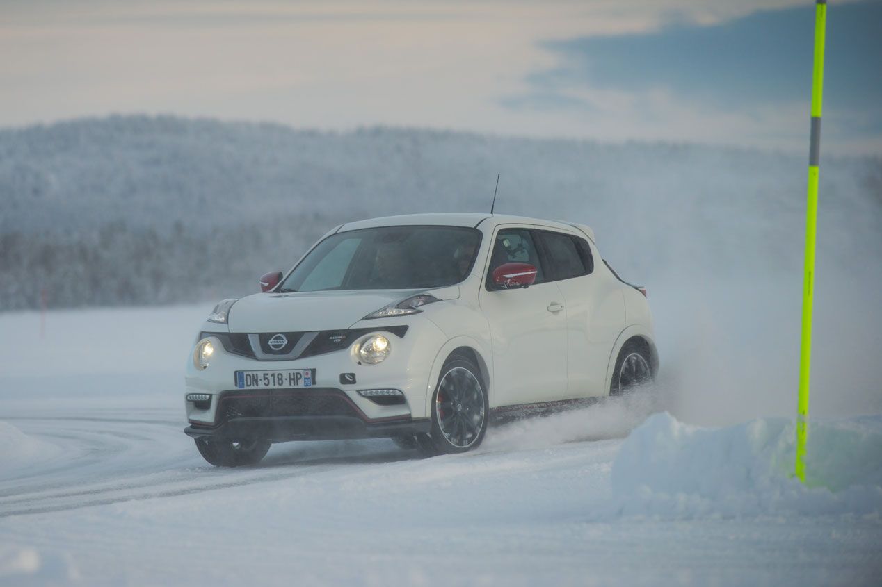 Los Nissan más deportivos lo dan todo sobre nieve