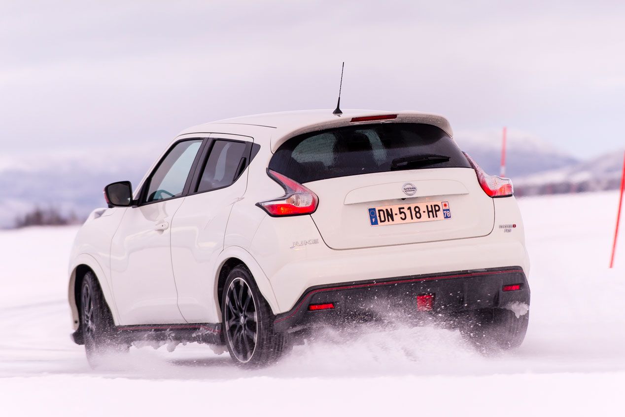 Los Nissan más deportivos lo dan todo sobre nieve