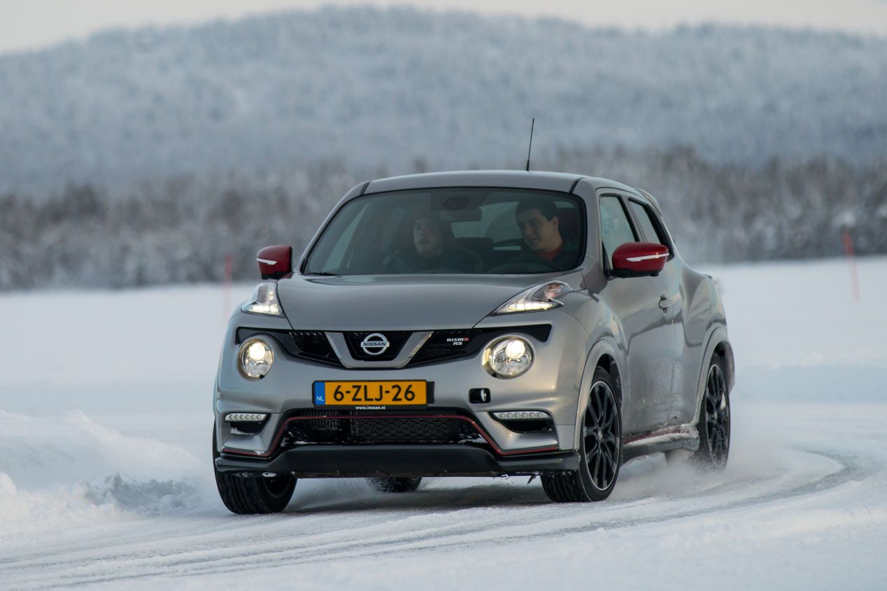 Los Nissan más deportivos lo dan todo sobre nieve