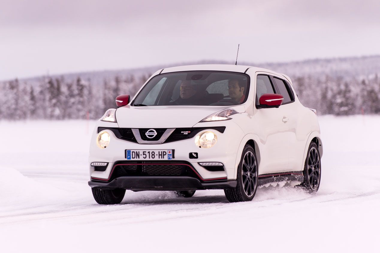 Los Nissan más deportivos lo dan todo sobre nieve