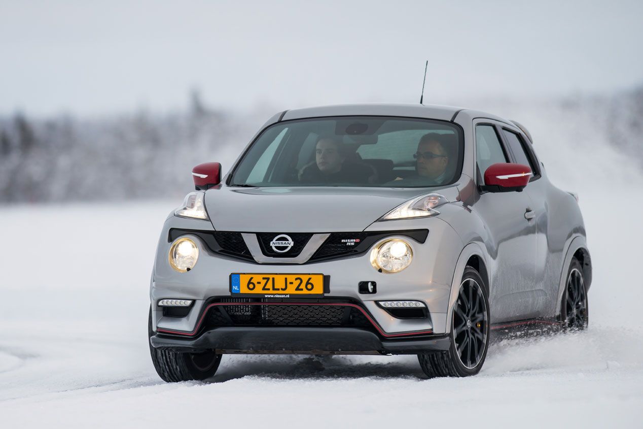 Los Nissan más deportivos lo dan todo sobre nieve