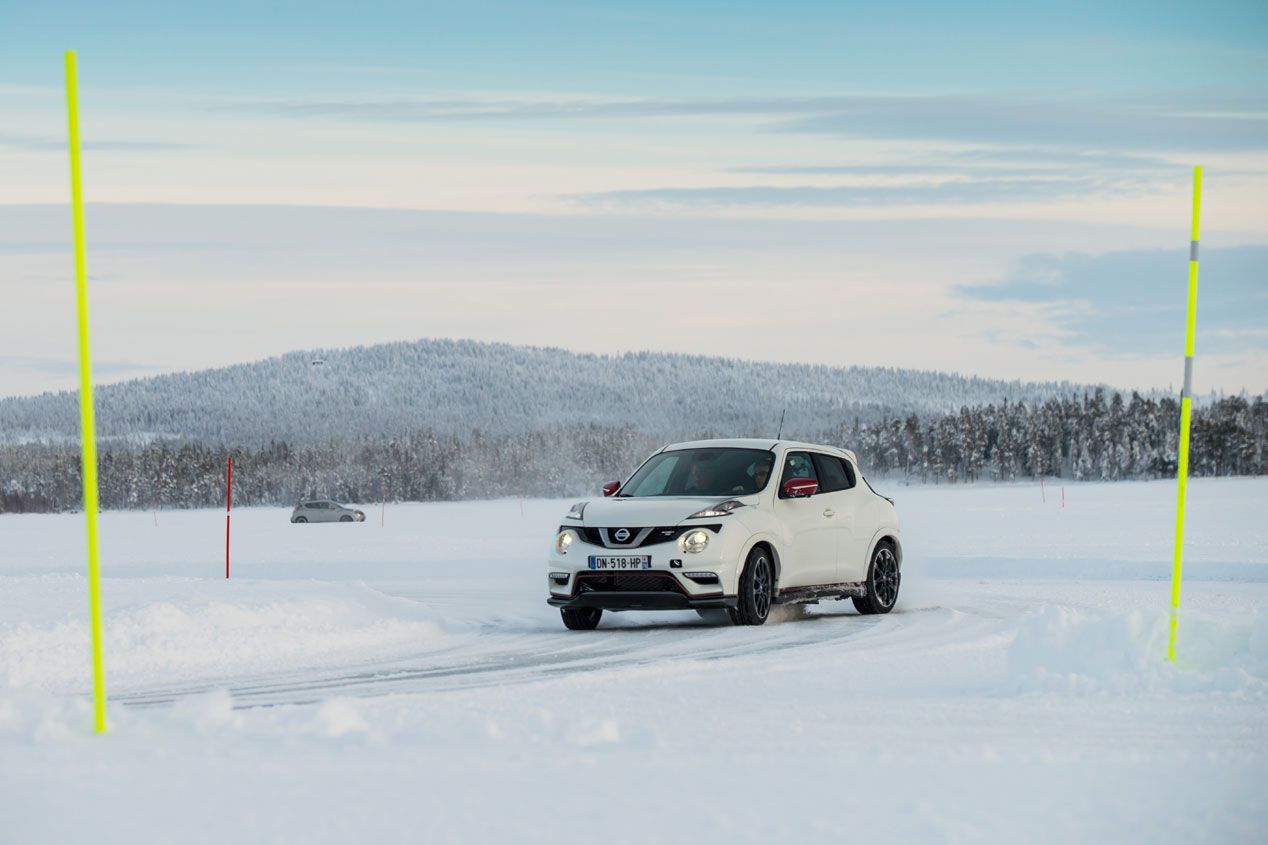 Los Nissan más deportivos lo dan todo sobre nieve