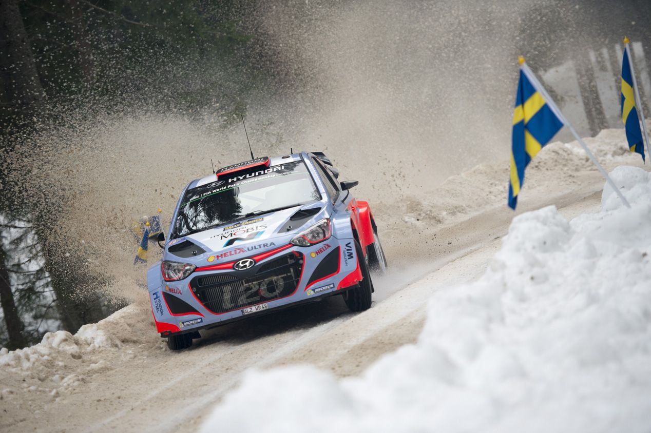Rallye de Suecia: viernes y sábado