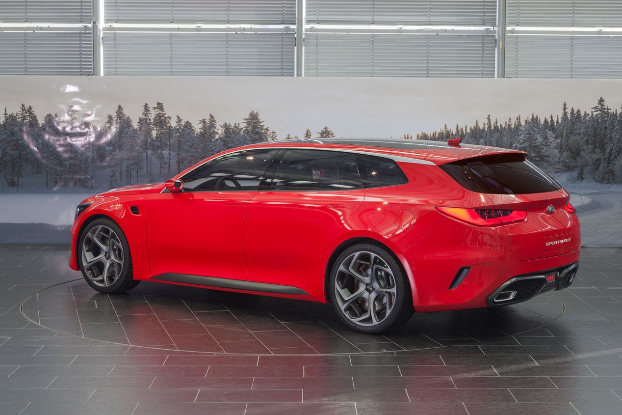 Kia Sportspace concept, familiar chic