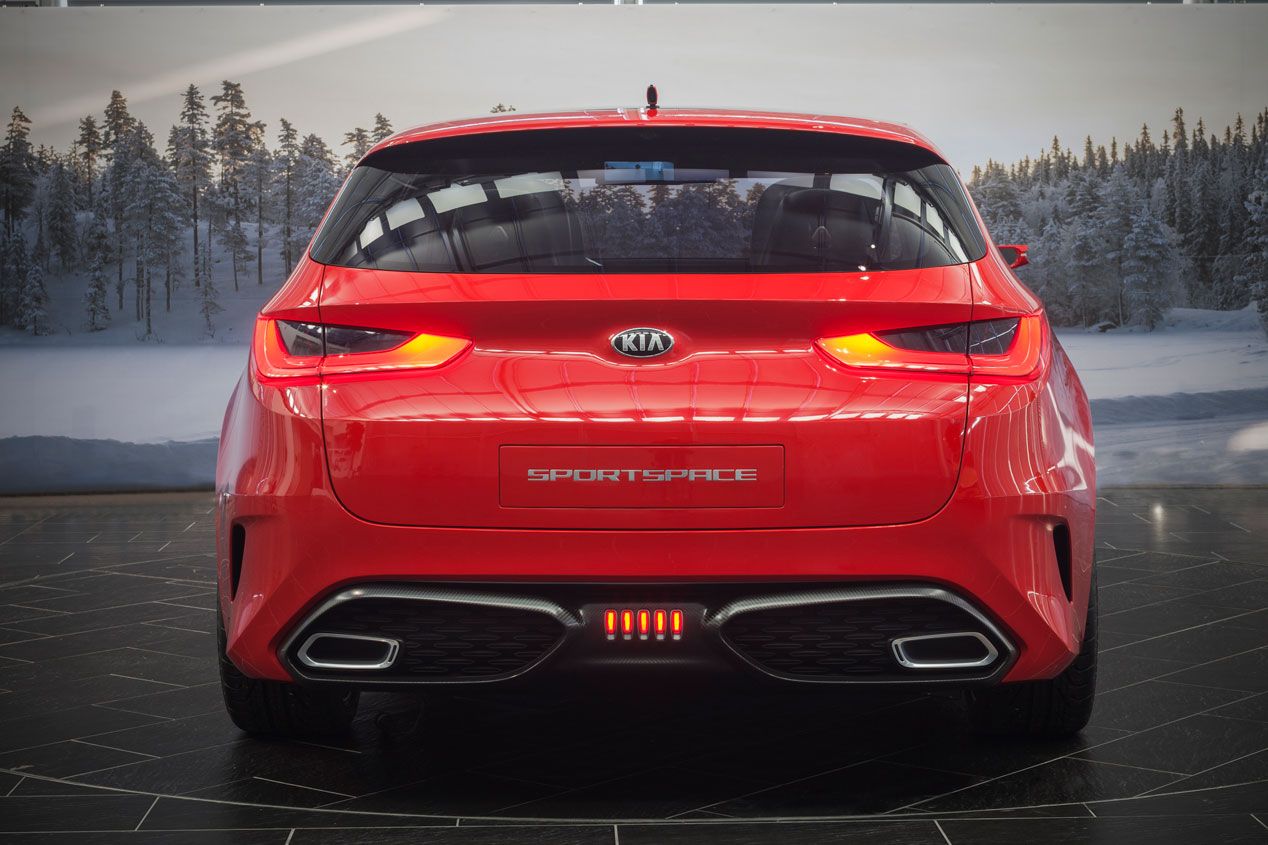 Kia Sportspace concept, familiar chic
