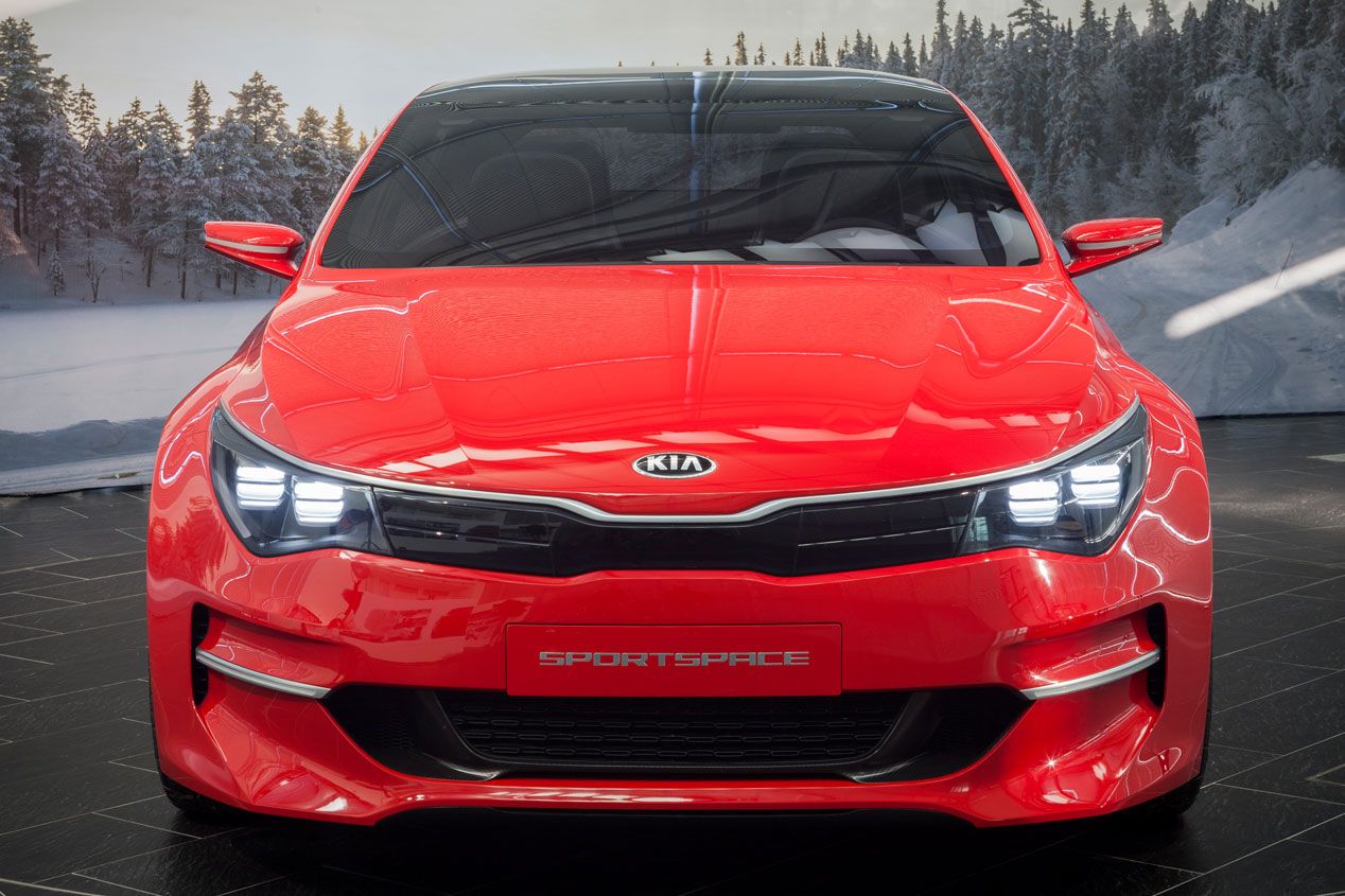 Kia Sportspace concept, familiar chic