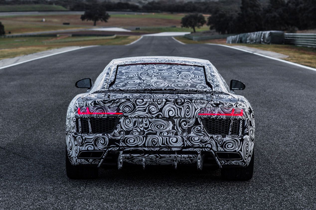 Contacto: Audi R8 2015, en circuito