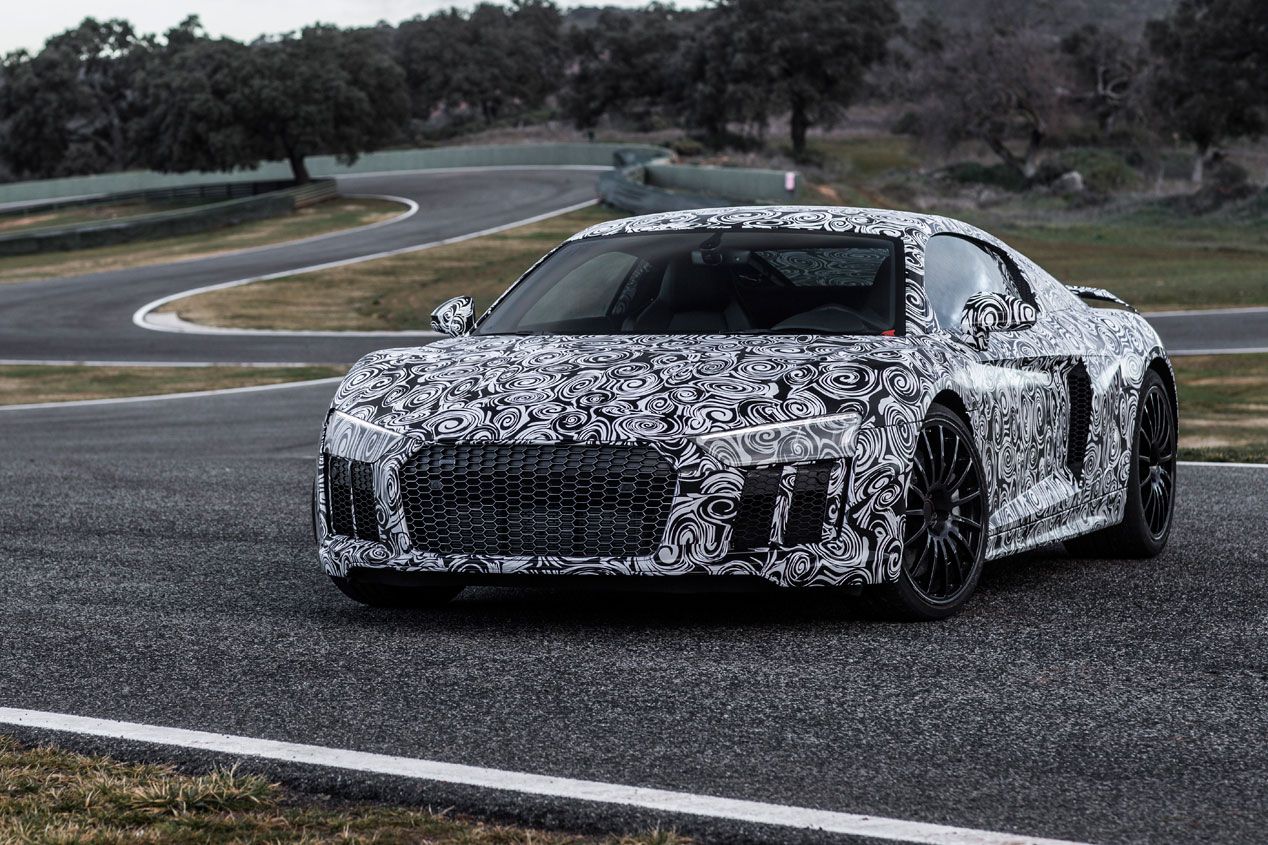 Contacto: Audi R8 2015, en circuito
