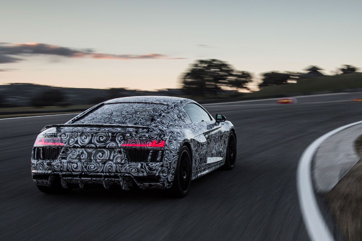 Contacto: Audi R8 2015, en circuito