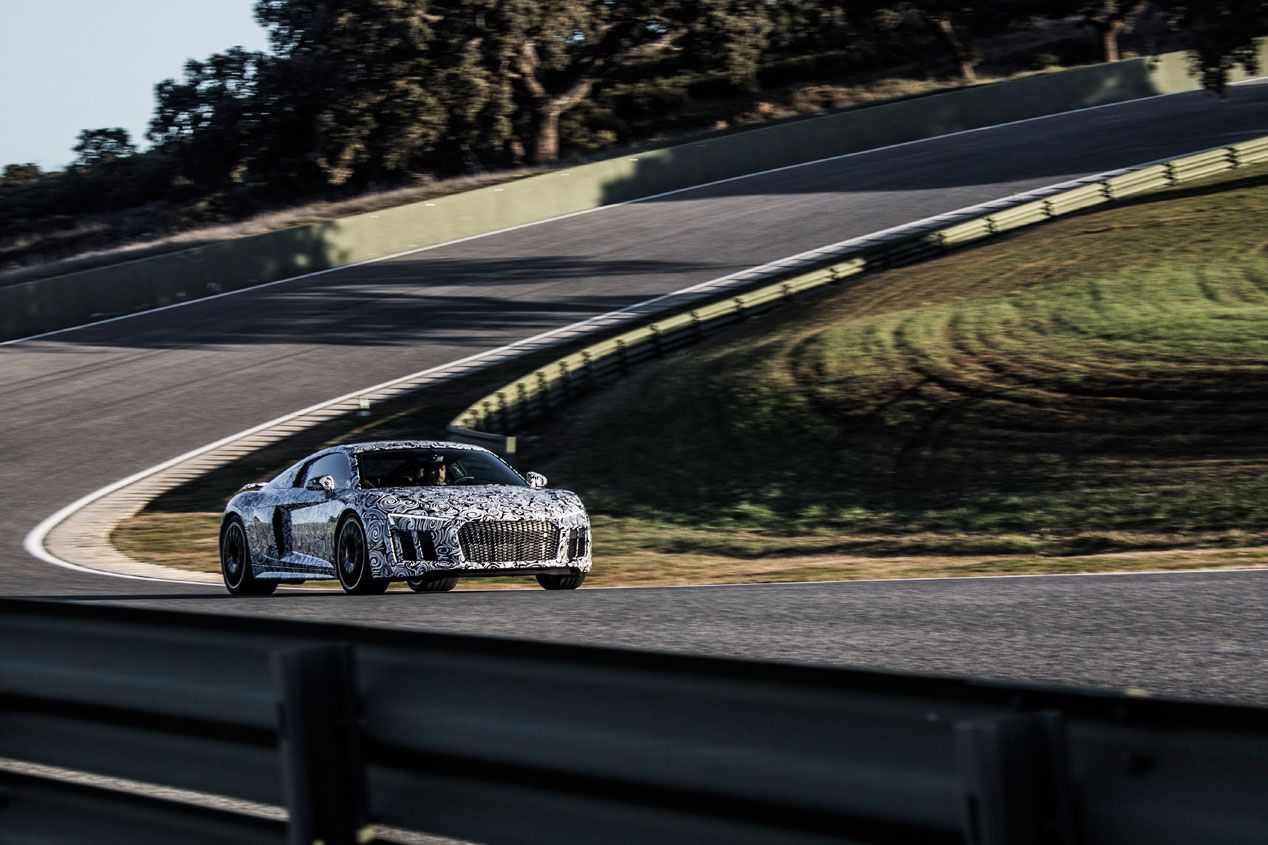 Contacto: Audi R8 2015, en circuito