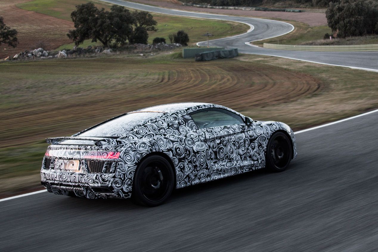 Contacto: Audi R8 2015, en circuito