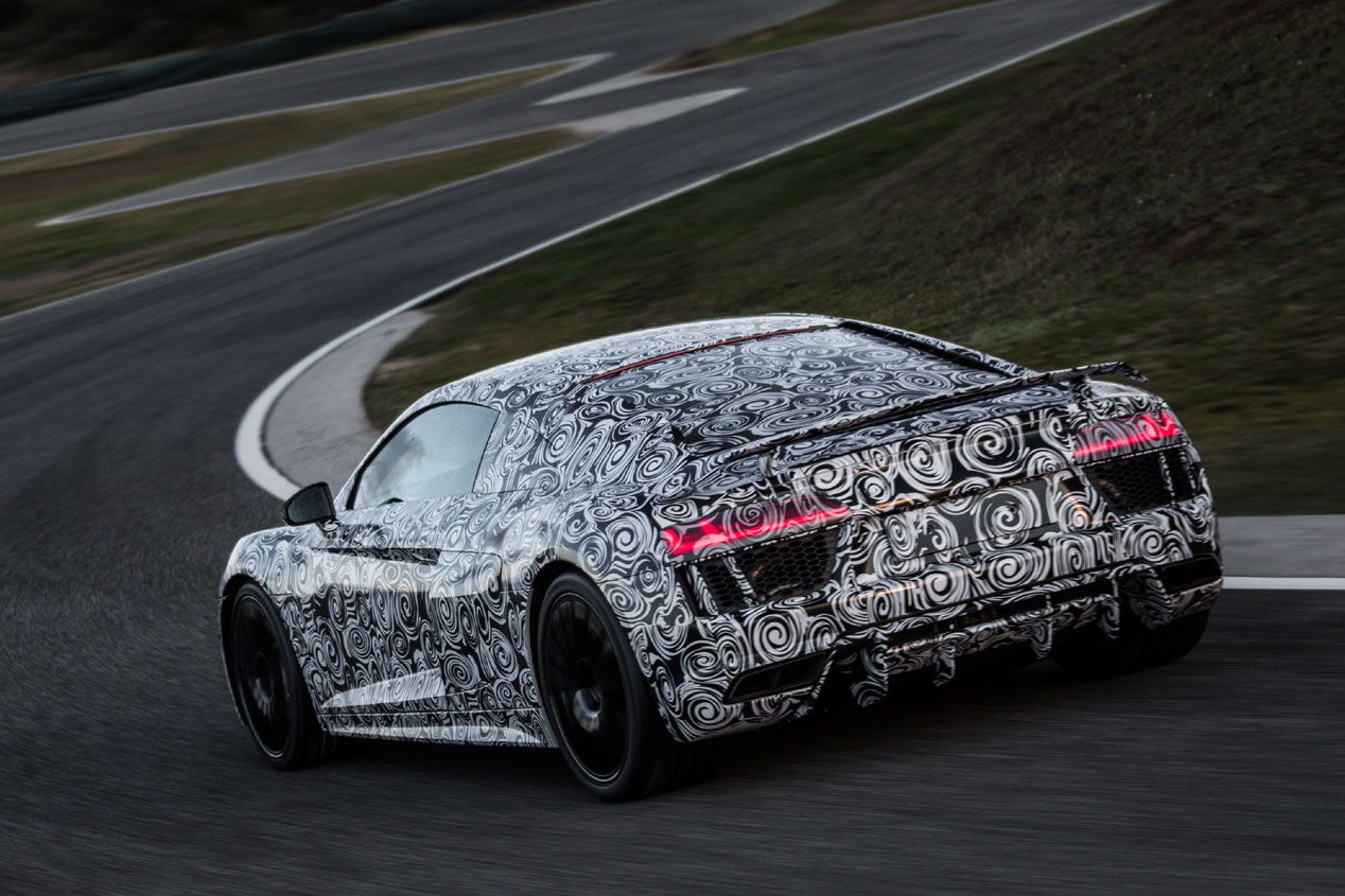 Contacto: Audi R8 2015, en circuito