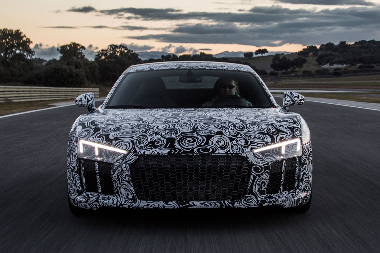 Contacto: Audi R8 2015, en circuito