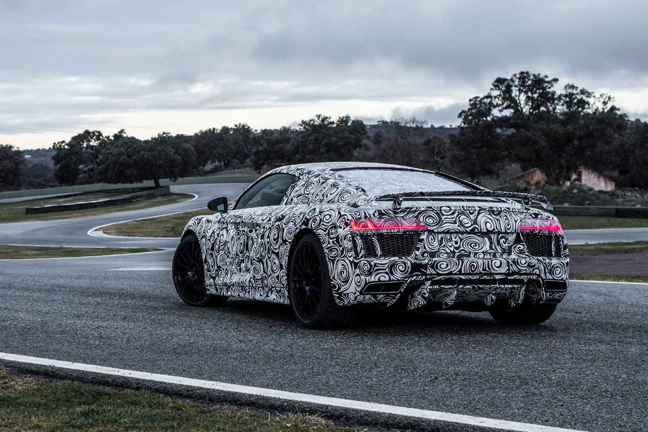 Contacto: Audi R8 2015, en circuito