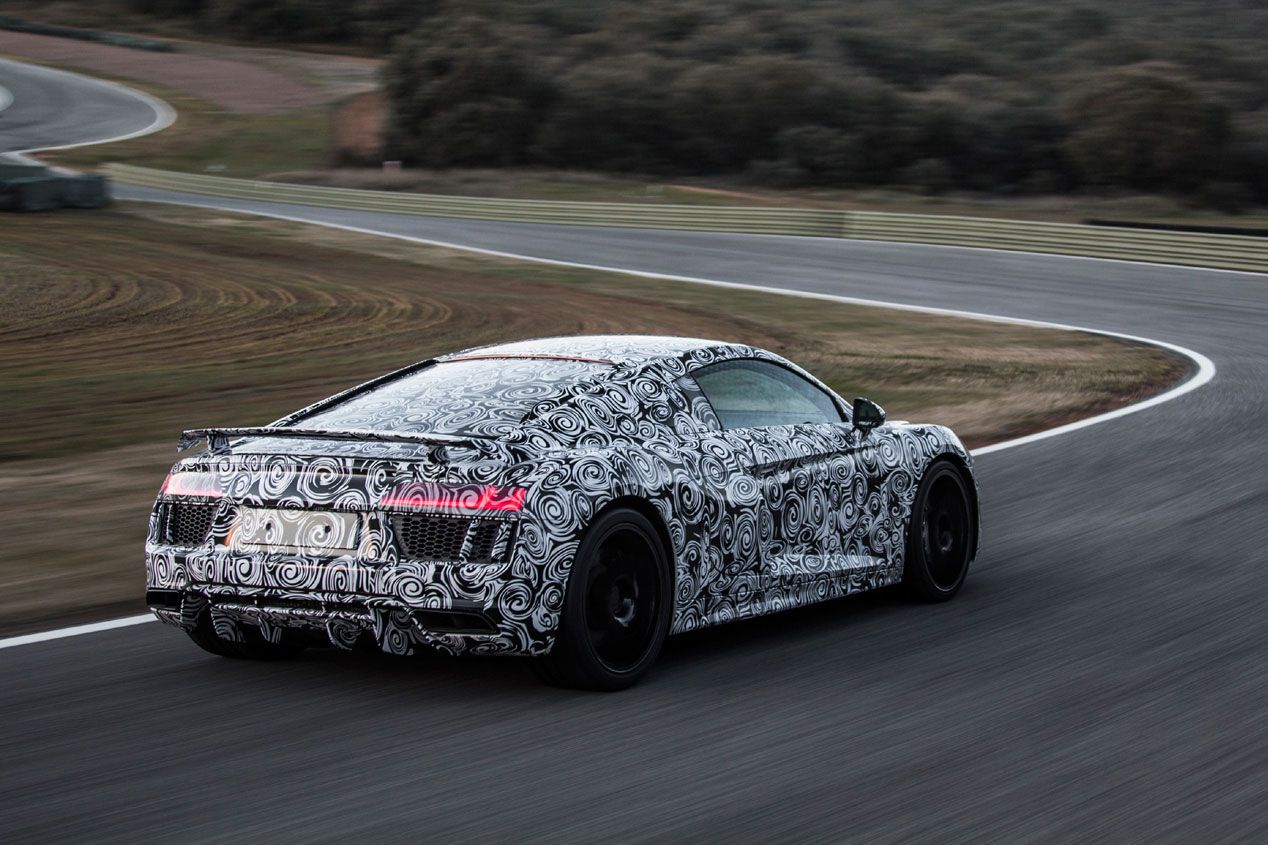 Contacto: Audi R8 2015, en circuito