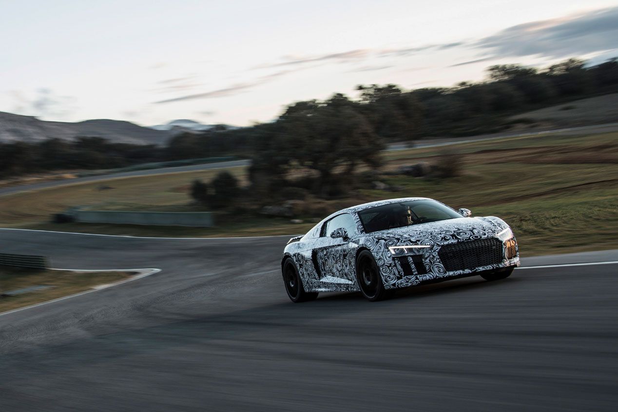 Contacto: Audi R8 2015, en circuito