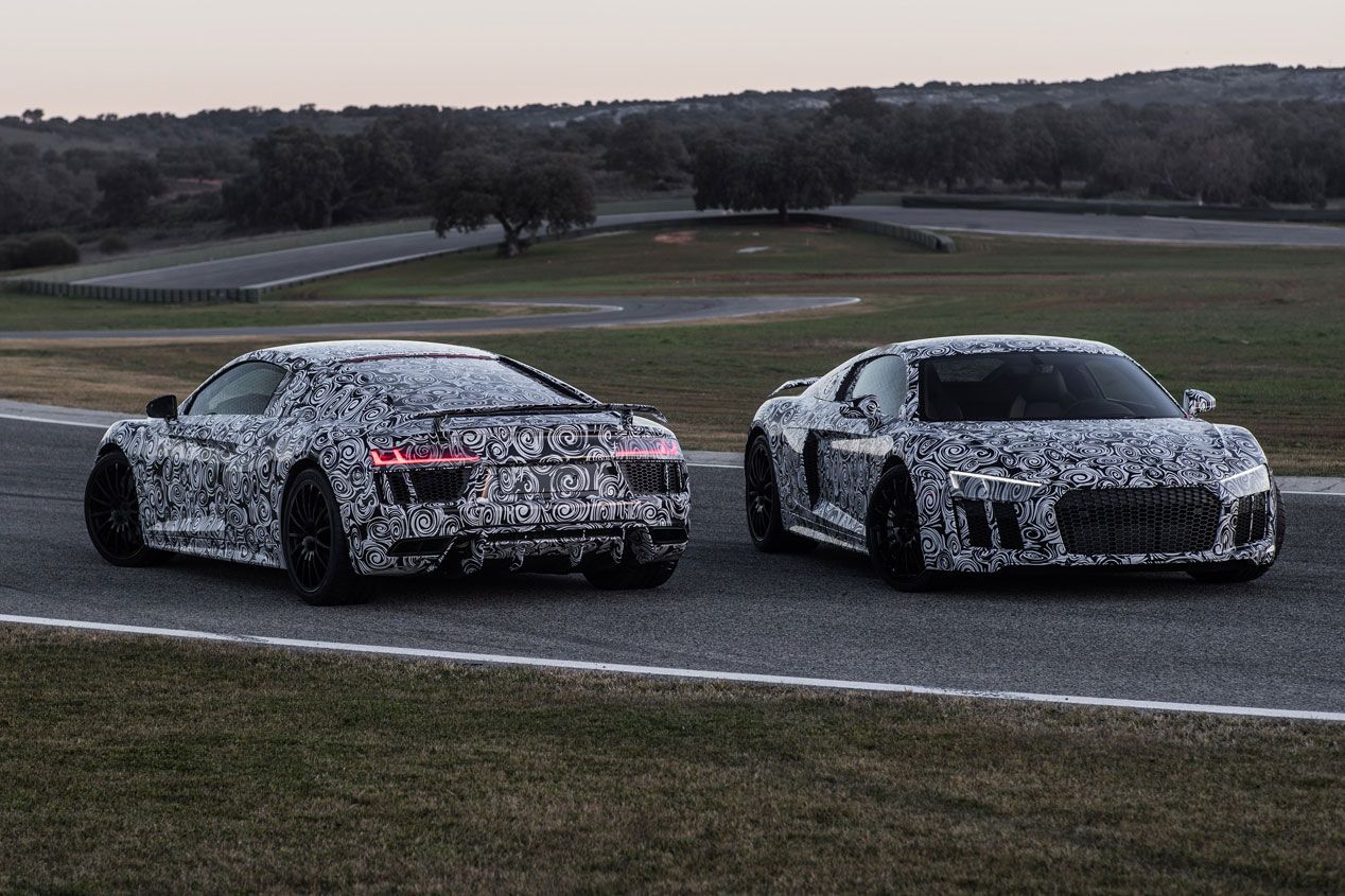 Contacto: Audi R8 2015, en circuito