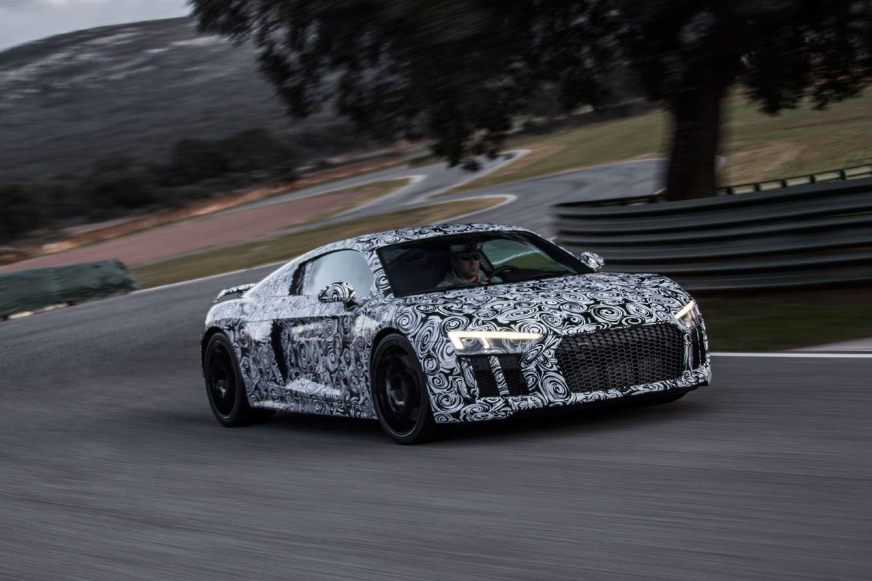 Contacto: Audi R8 2015, en circuito