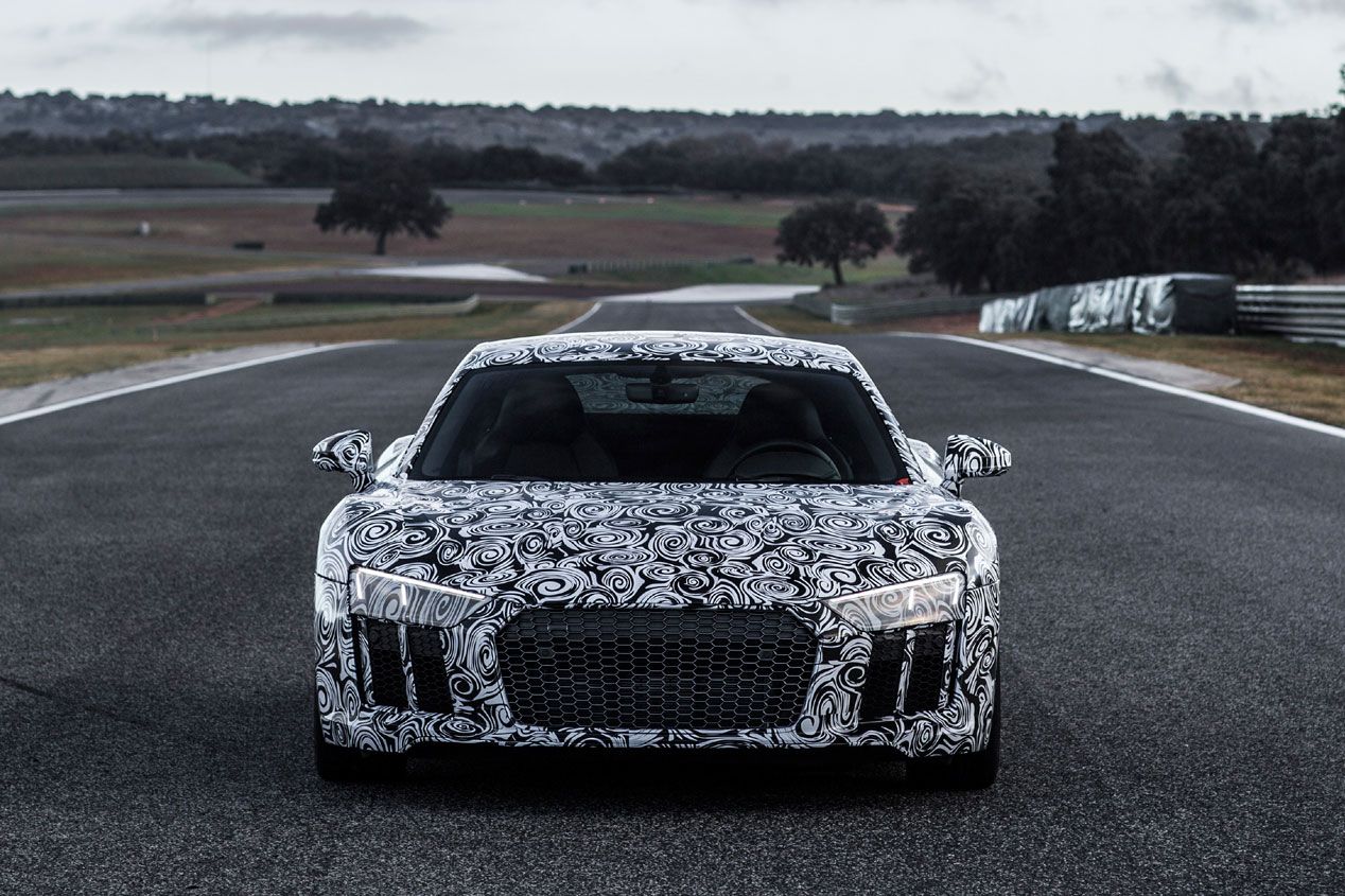 Contacto: Audi R8 2015, en circuito