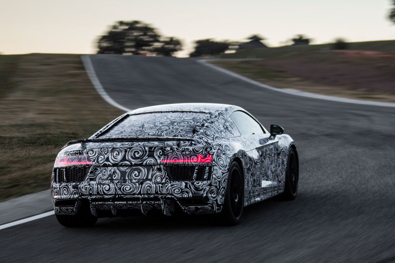 Contacto: Audi R8 2015, en circuito