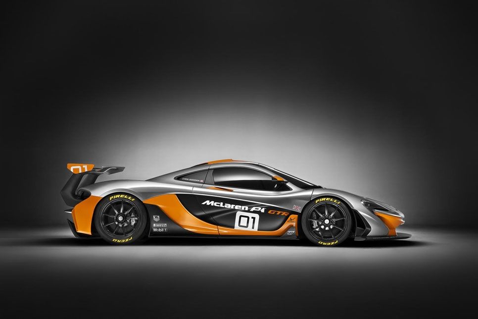 McLaren P1 GTR, todas las fotos