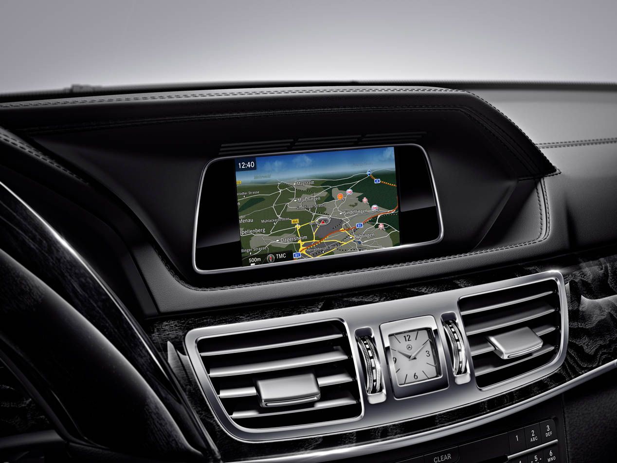 Sistema infotainment del Mercedes Clase E