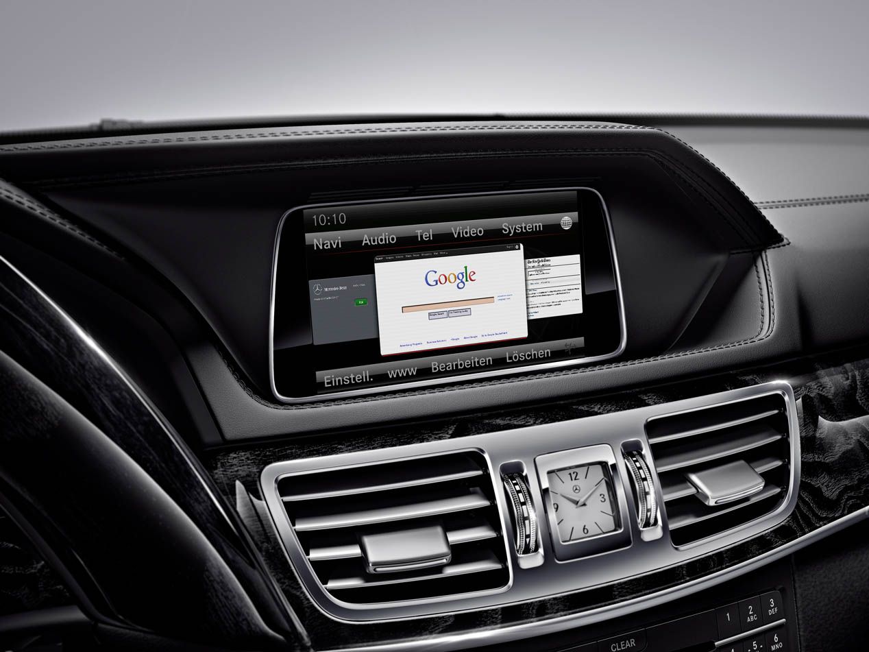 Sistema infotainment del Mercedes Clase E
