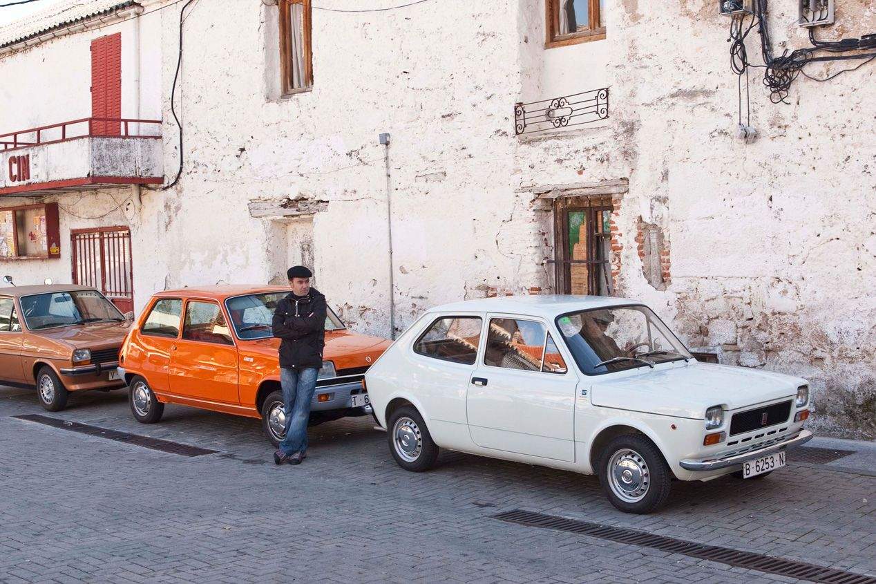 Seat 127, Renault 5 y Ford Fiesta: sensacional cartel