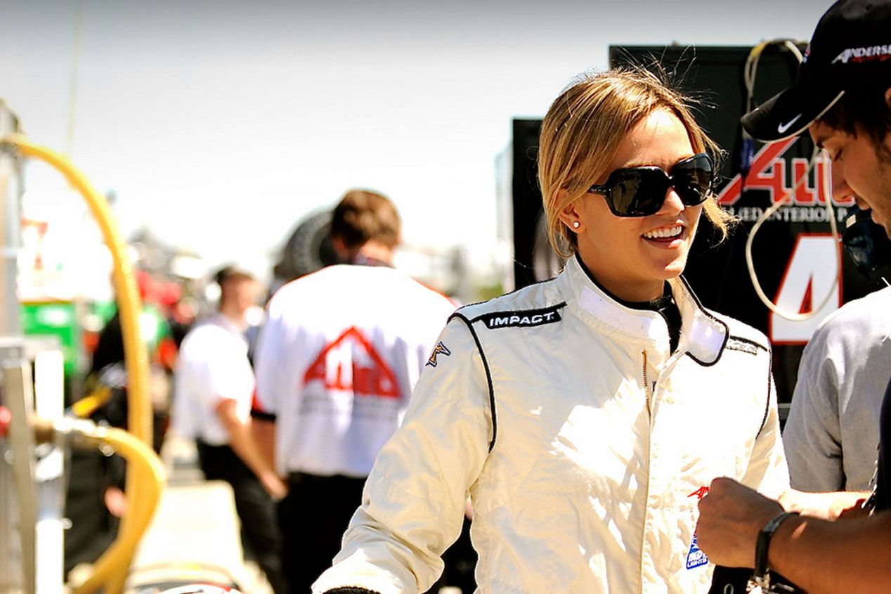 Carmen Jordá,  piloto de desarrollo de Lotus