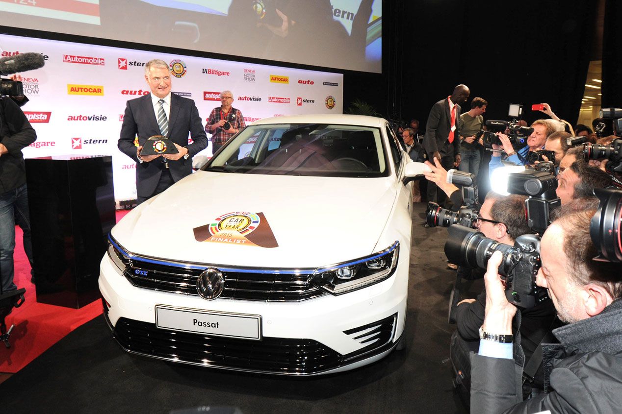 VW Passat, Coche del Año 2015 en Europa