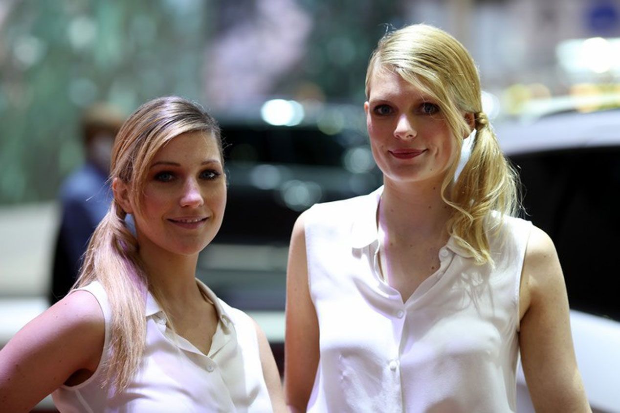 Las chicas más espectaculares del Salón de Ginebra 2015