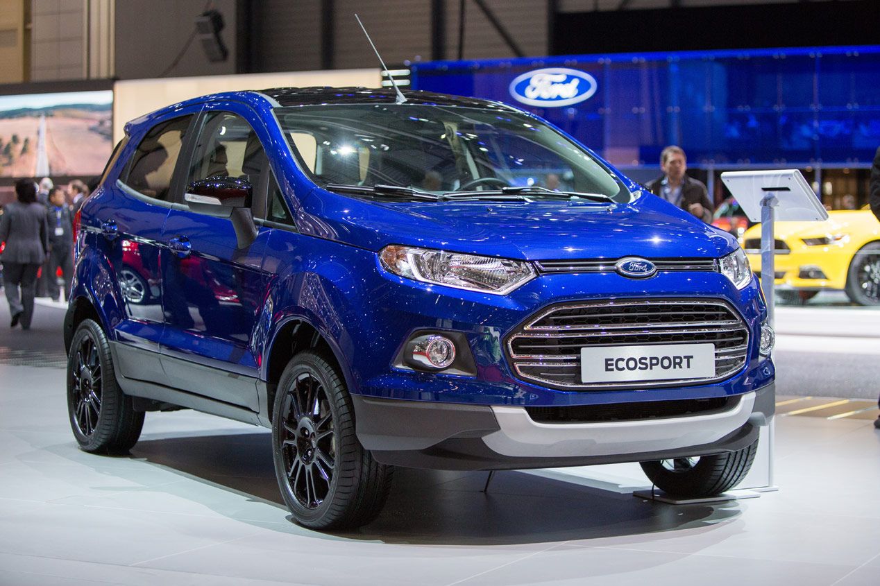 Ford EcoSport 2015 y EcoSport S, aire nuevo y carácter más deportivo