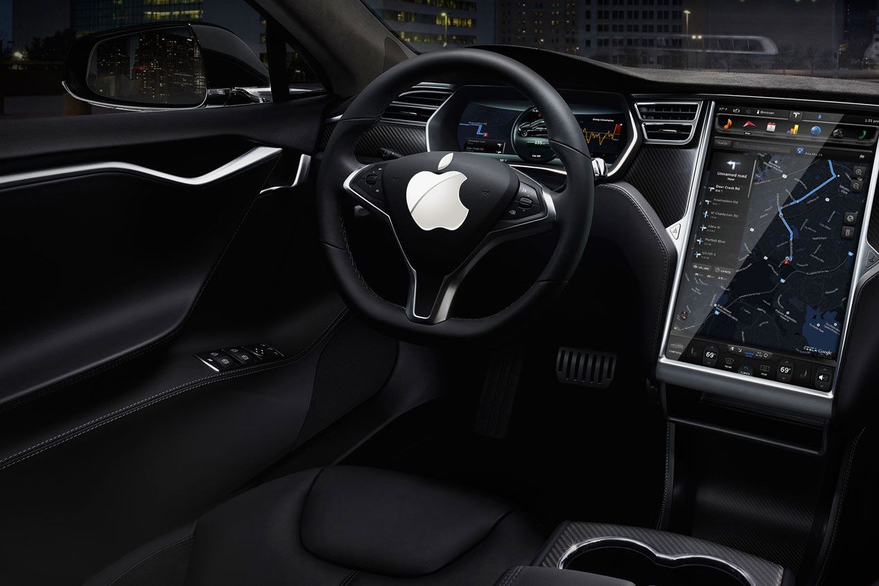 Así podría ser el coche de Apple