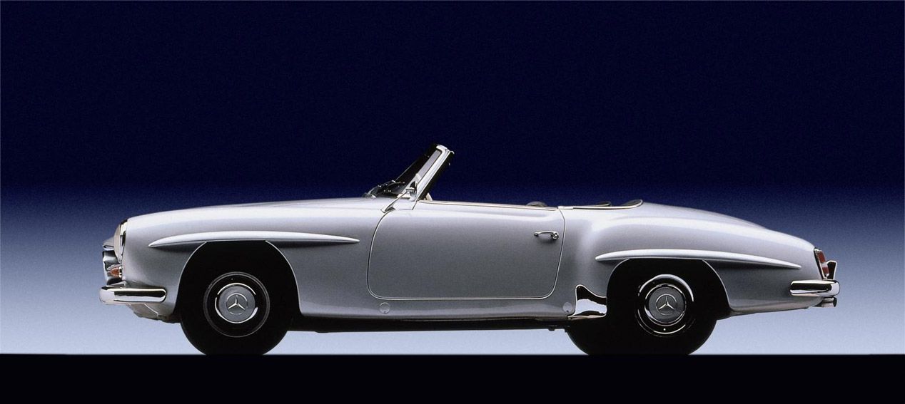 El Mercedes 190 SL cumple 60 años