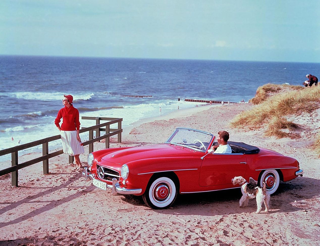 El Mercedes 190 SL cumple 60 años