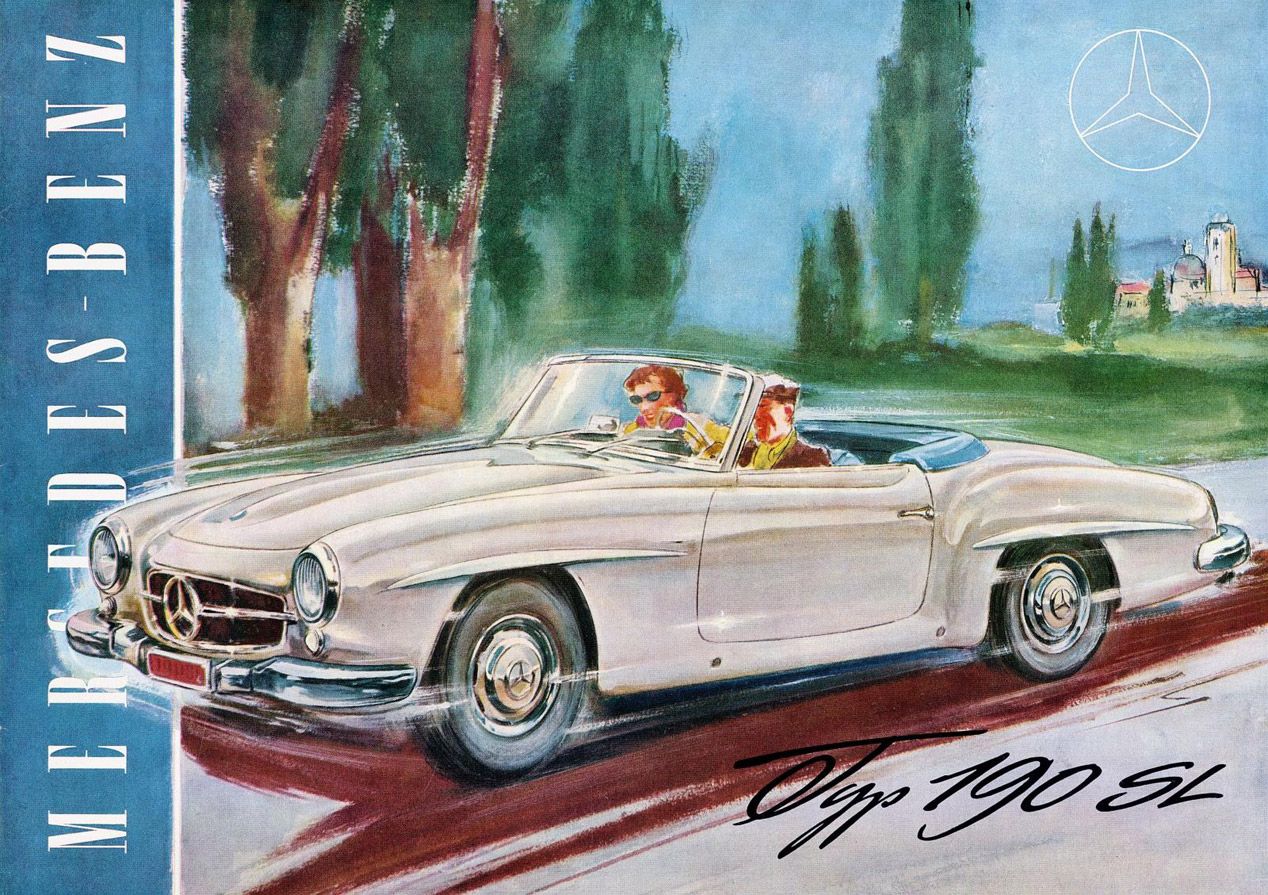 El Mercedes 190 SL cumple 60 años