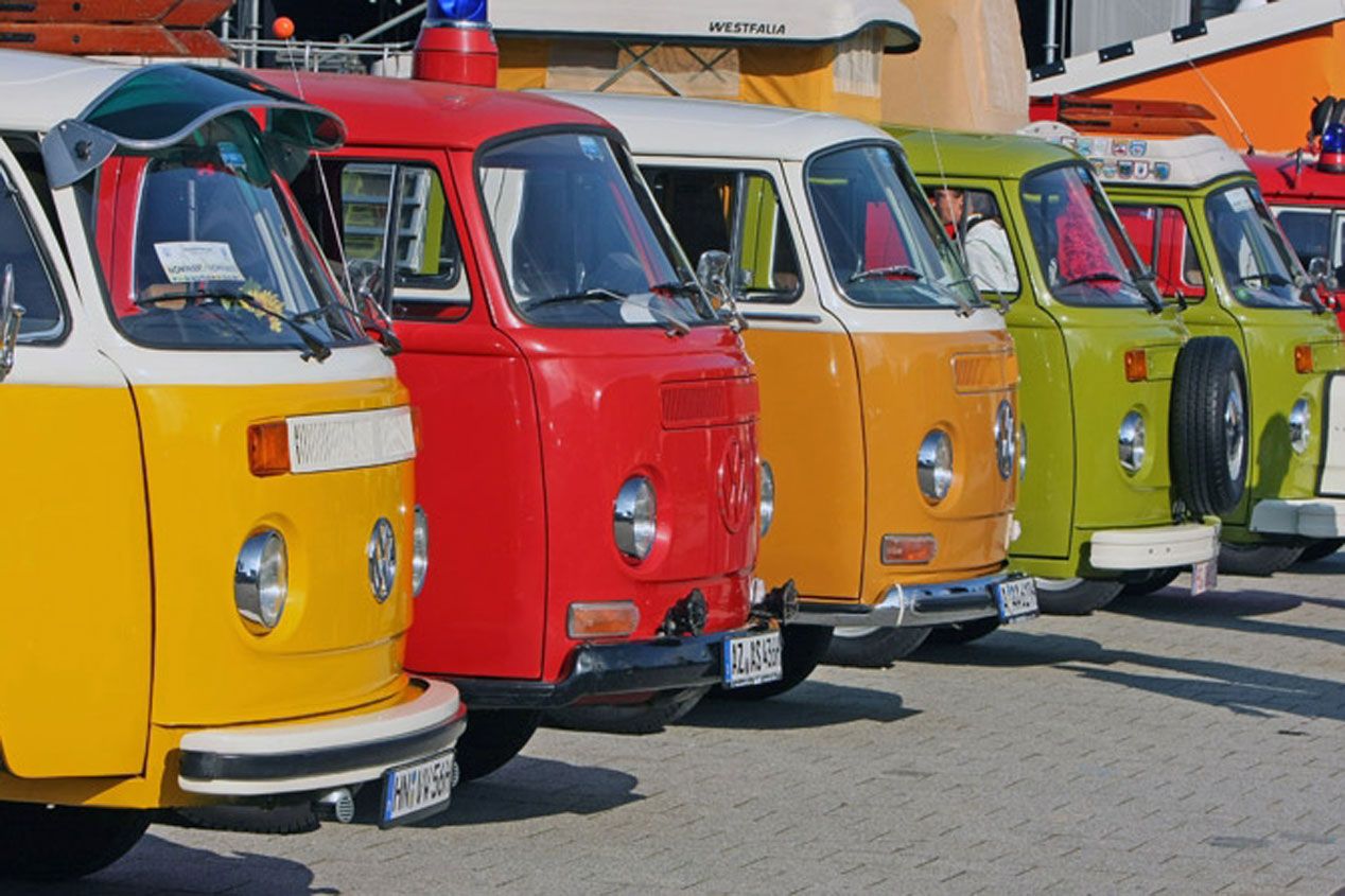 65 años del Volkswagen Bulli, la popular furgoneta 'flower power'